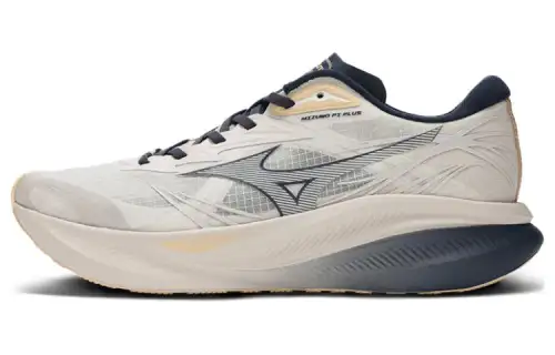 Mizuno PI PLUS TPU, Mesh Lightweight Cushioning Breathable Slip Resistant Low top Casual Shoes Unisex Dark Blue Gray