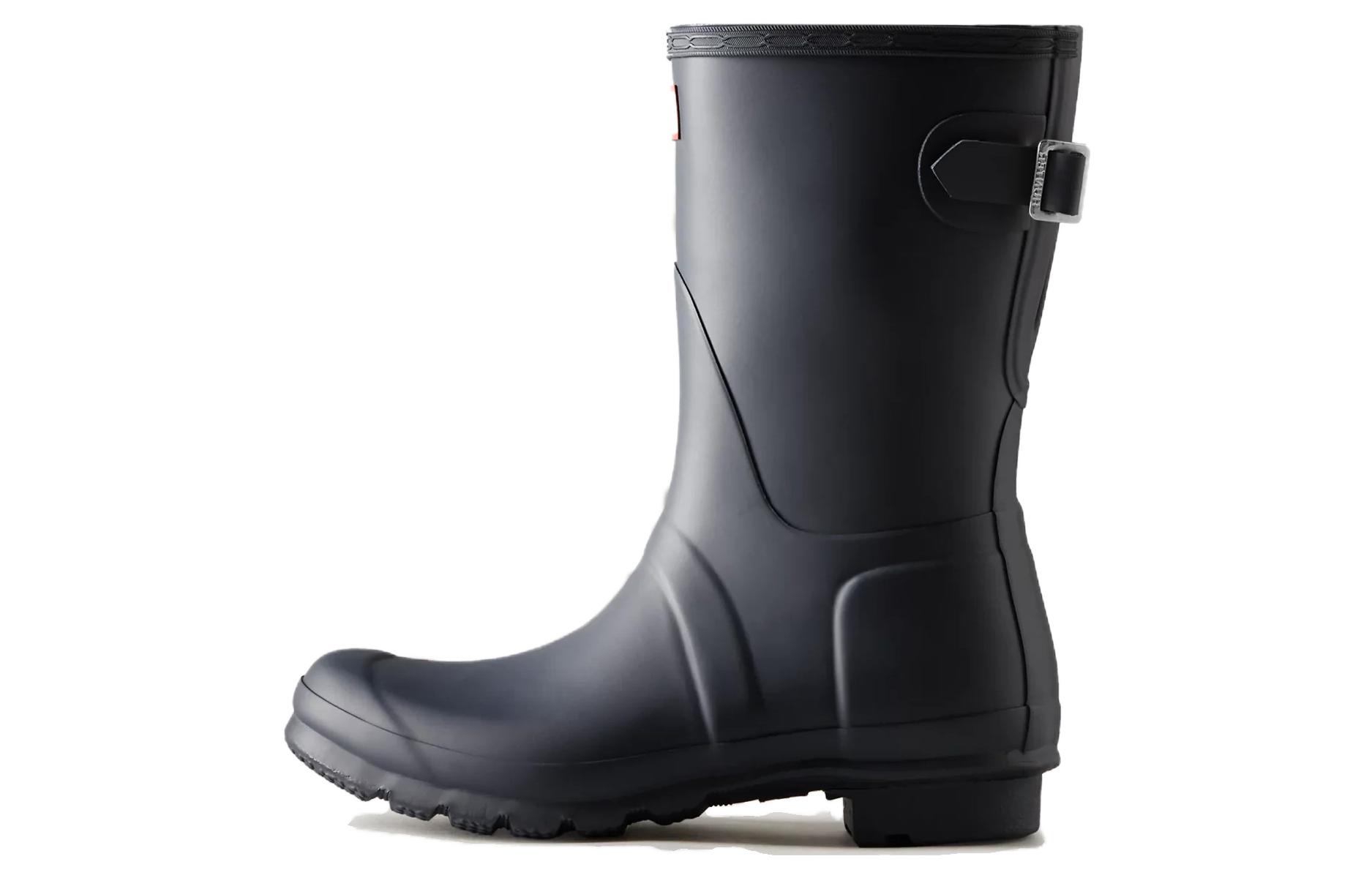 HUNTER Original Short Ankle Boots Women's Black