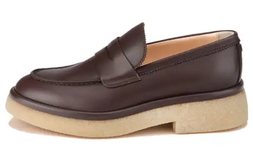 AGL Leather Casual Shoes Women's Brown