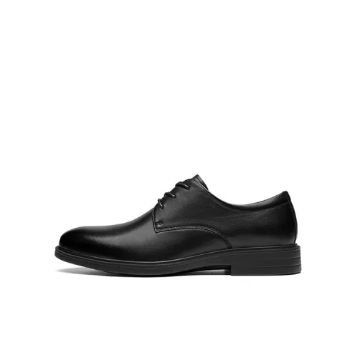 Red Dragonfly cow leather fashion low top formal leather shoes men's style
