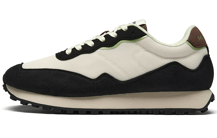 Rockfish Slip Resistant, Abrasion Resistant, Breathable Low top Running Shoes Unisex Black Beige