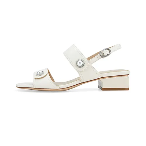 D FUSE SCANDINAVIA Microfiber Leather Stylish Sandal 3cm Women's