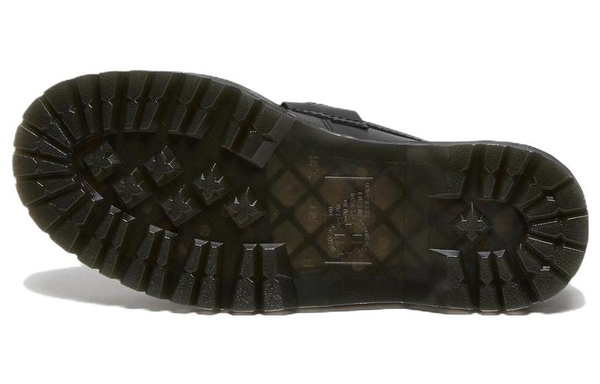 Dr. Martens Penton Bex Double Stitch Leather Loafers 'Black Poly Rip Stop + Element'