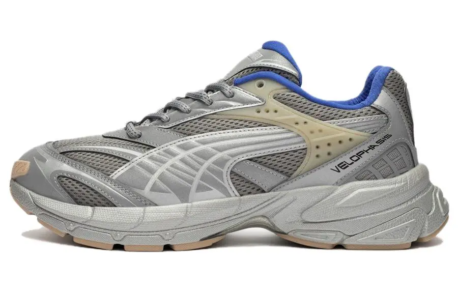 PUMA Velophasis Matte Silver Royal Sapphire