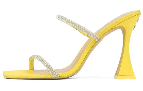 Naked Wolfe Jaguar Stylish Sandal 10cm Women's Yellow