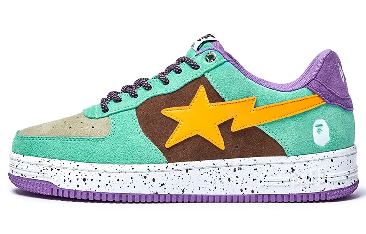 A BATHING APE® Bape Sta #2 M2 "Teal/Brown" Sneakers