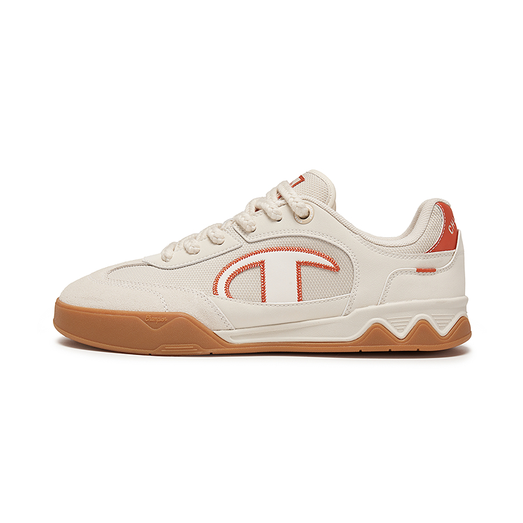 Мужские кеды Champion Campus Trainer (бежево-красные)