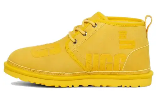 UGG Neumel Suede Ankle Length Snow Boots Men's Yellow