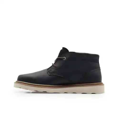 CAT Cow Split Leather Breathable Abrasion Resistant Breathable And Wear resistant Short Outdoor Boots Men's Black