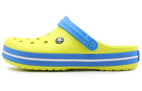 Crocs Crocband Clogs 'Yellow Blue'