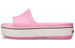 Crocs Crocband Platform Slide Thick Sole Pink Slippers