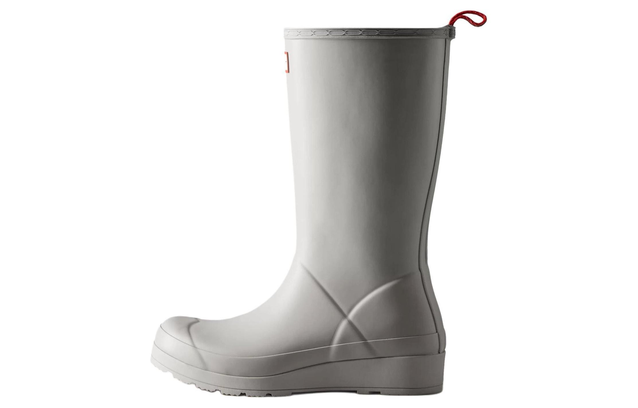 HUNTER Waterproof, Abrasion Resistant, Slip Resistant Rubber Rain Boots Women's Gray