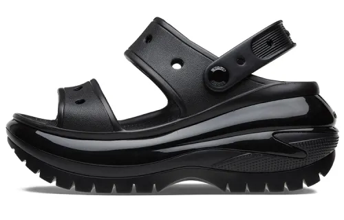 Crocs Mega Crush Sandal 'Black'