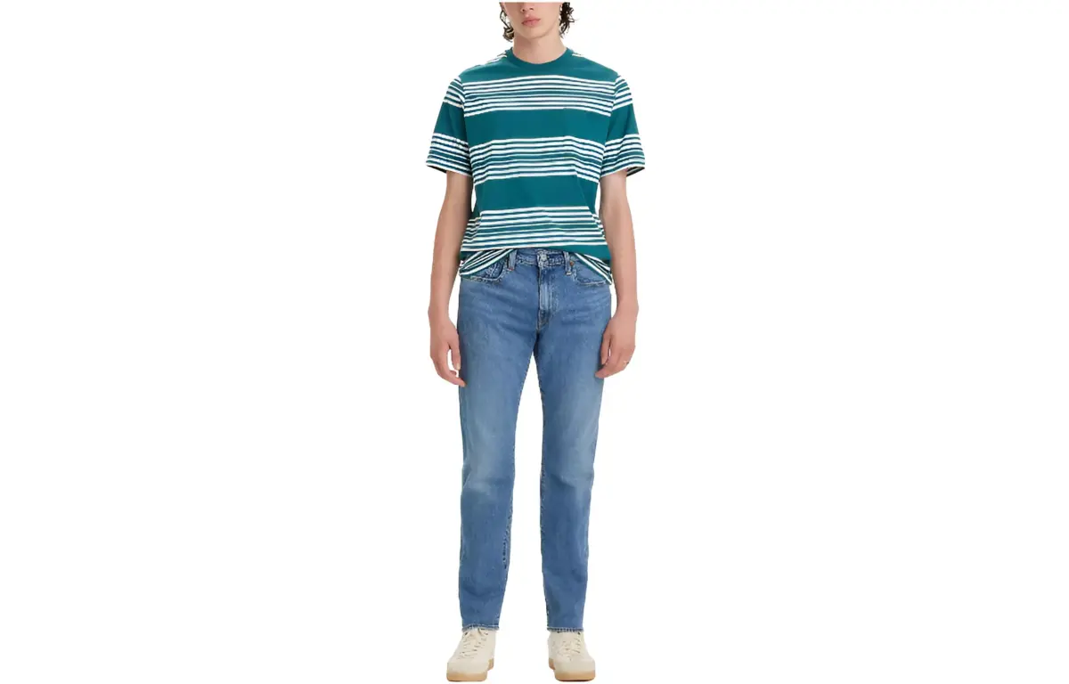 Levi's Jeans Men's Sky Blue Moderate Straight Fit Pants