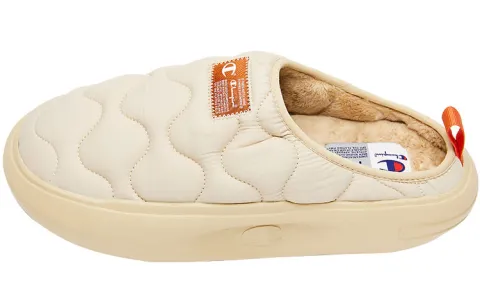 Champion Slip Resistant Closed Toe Slippers Unisex Khaki