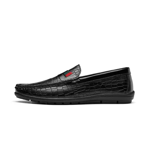 CARTELO Top Grain Cow Leather Men's Casual Shoes Men's