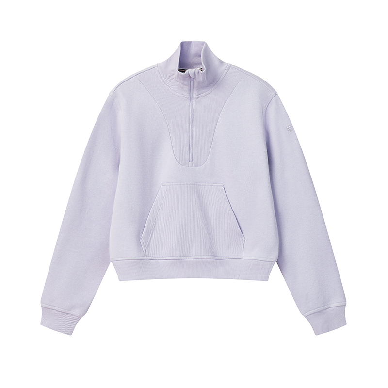 Женский свитшот Fila HERITAGE (фиолетовый)