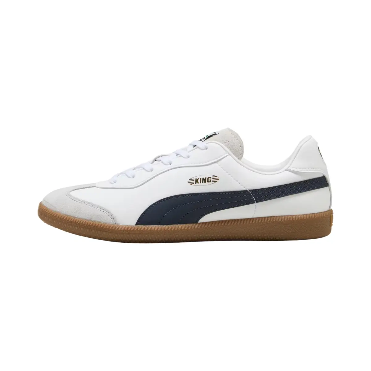 PUMA King 21 IT Cow Leather Soccer Shoes Men's White