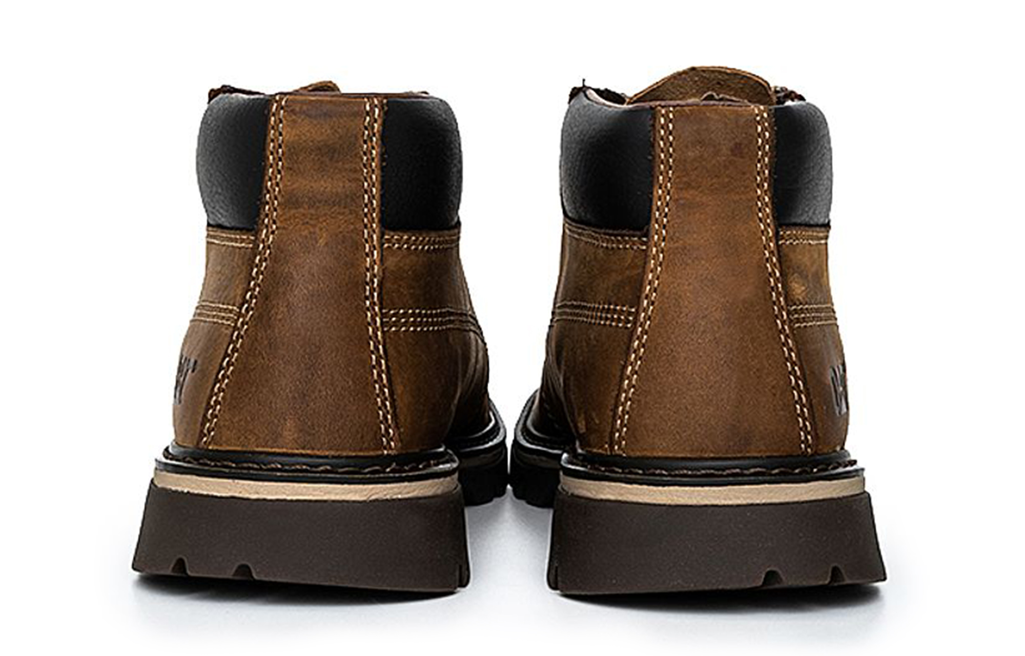 CAT Ankle Length Outdoor Boots Men's Brown