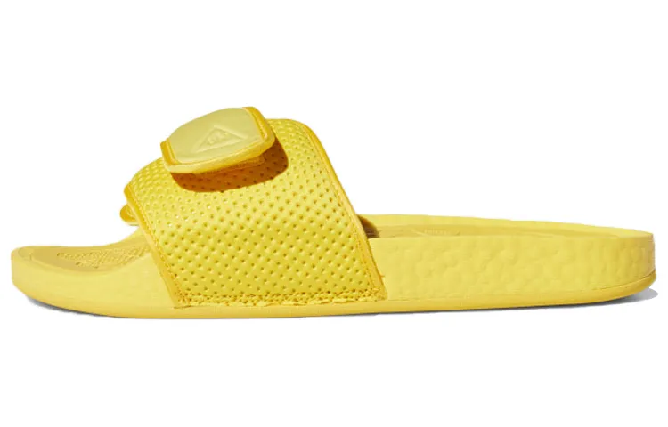 Chancletas Hu Pharrell x Chancletas Hu Adidas Originals Slides 'Bold Gold'