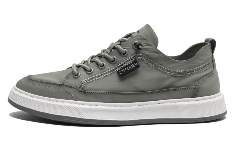 C°BANNER Low top Canvas Shoes Men's Green