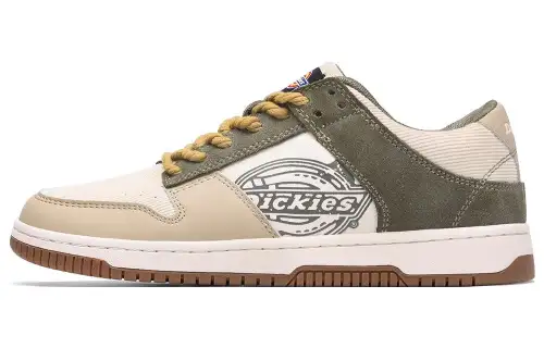 Dickies Slip Resistant Abrasion Resistant Low top Skateboard Shoes Men's Avocado