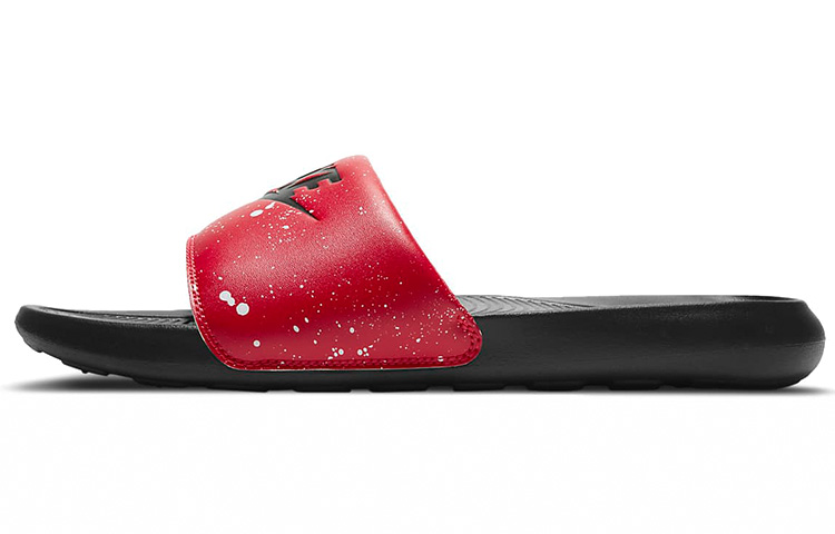 Nike Victori One Printed Slide 'Paint Splatter University Red'