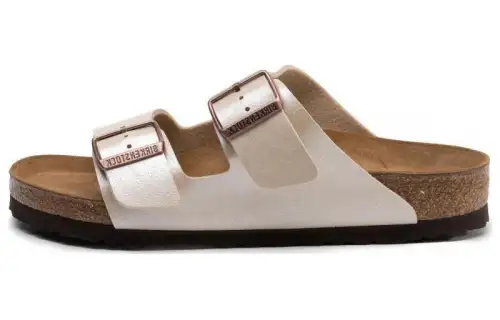 Birkenstock Arizona BS Slide Slippers Women's White