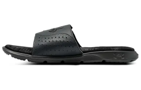 Under Armour Ignite 7 Graphic Strap Slide 'Pitch Grey Black'