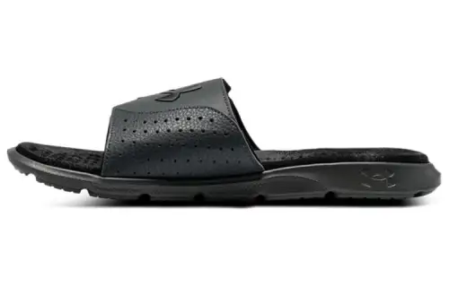 Under Armour Ignite 7 Graphic Strap Slide 'Pitch Grey Black'