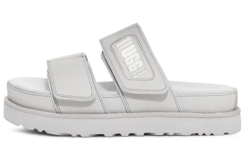 UGG Slide Slippers Women's Metallic Gray