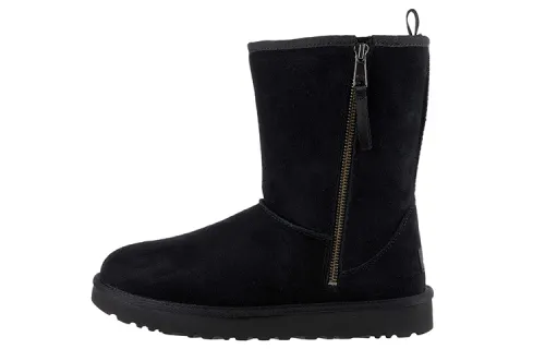 UGG Classic Short Dual Zip 'Black' Women's