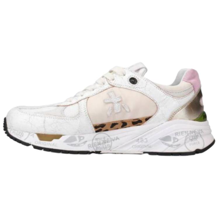 PREMIATA Leather Low top Casual Shoes Women's White