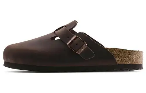 Birkenstock Boston leather mules