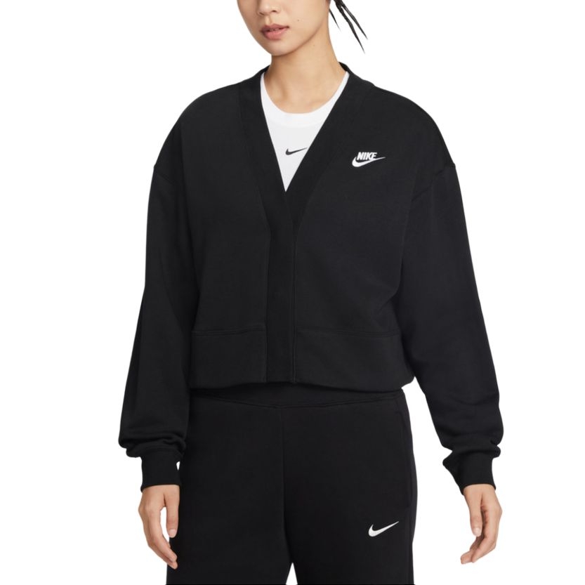 Женская куртка Nike V-Neck Jacket (черная)