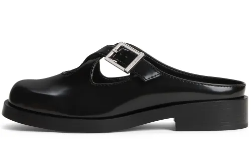 CHARLES&KEITH Composite Sole Closed Toe Slippers 3cm Women's