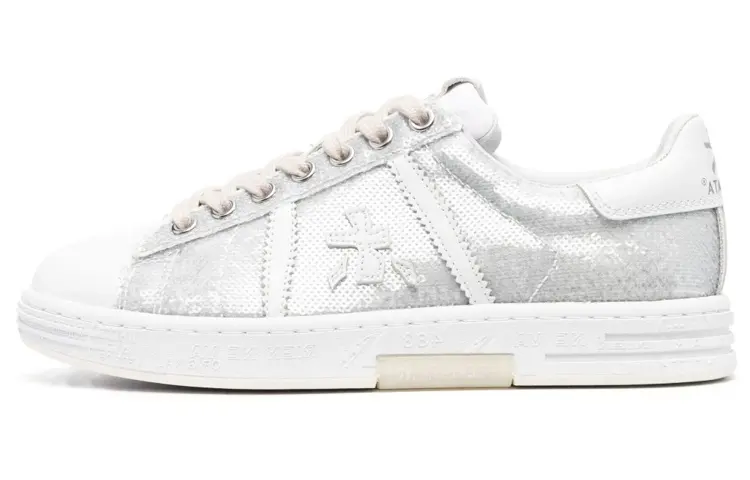 PREMIATA Low top Skateboard Shoes Women's White Gray