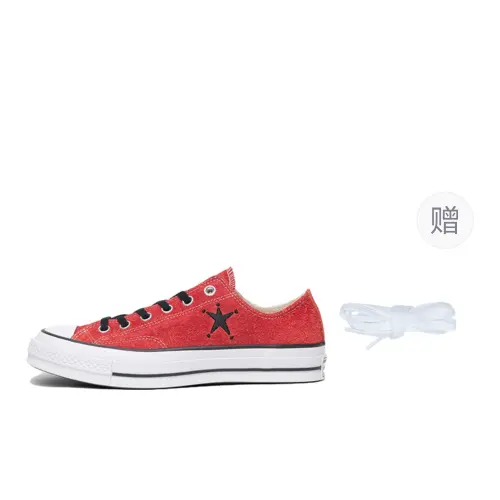Stussy Abrasion Resistant Breathable Low top Canvas Shoes Unisex