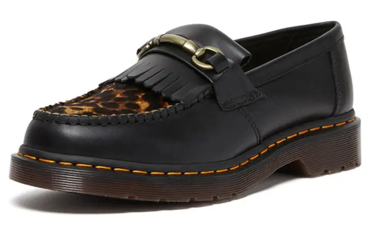 Adrian Dr.Martens Snaffle Hair On Loafer 'Micro Leopard'