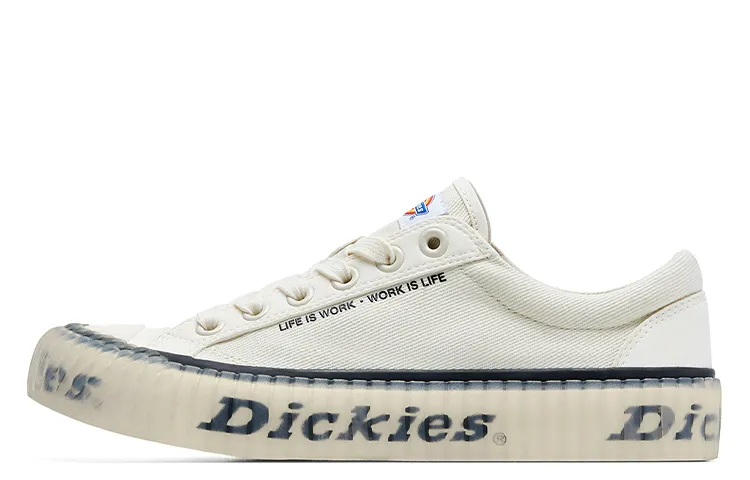 Dickies Print Low top Canvas Shoes Unisex Beige
