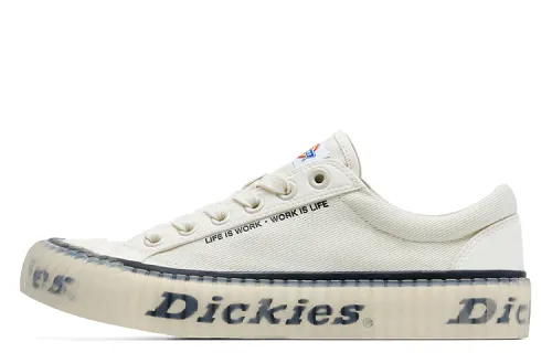 Dickies Print Low top Canvas Shoes Unisex Beige