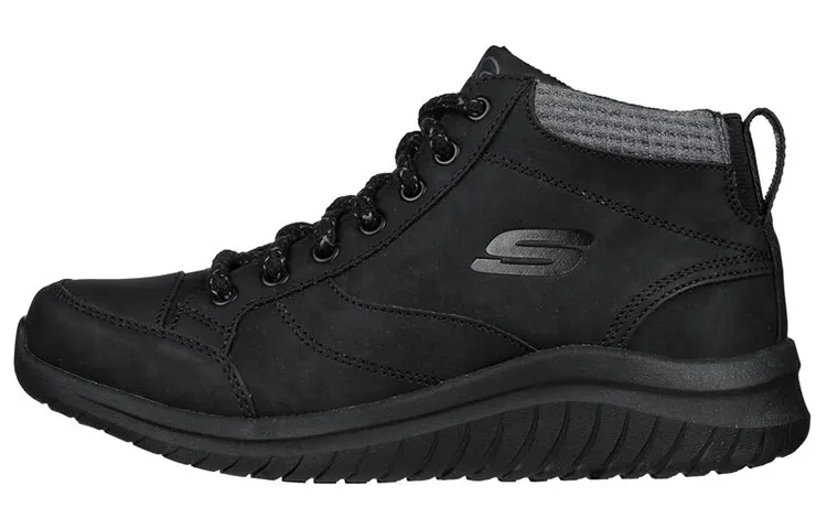 Skechers Ultra Flex 2.0 Casual Shoes Women's Mid Top Black