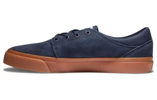 DC Shoes Slip Resistant Abrasion Resistant Low top Skateboard Shoes Unisex Blue