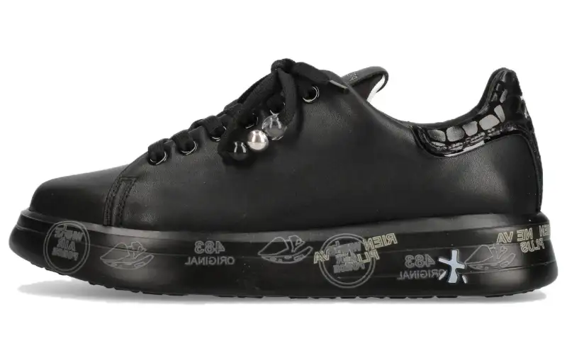 PREMIATA Low top Skateboard Shoes Women's Black