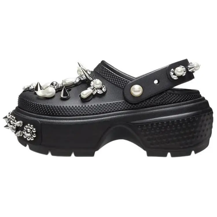 Crocs Stomp Clog Simone Rocha Black Women's