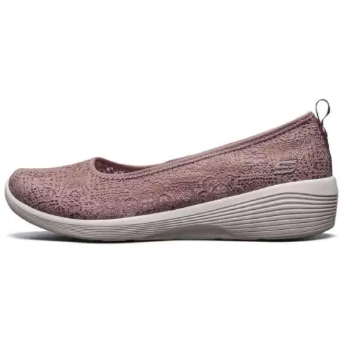 Skechers SPORT ACTIVE Fabric Abrasion Resistant Low top Casual Shoes Women's Pink