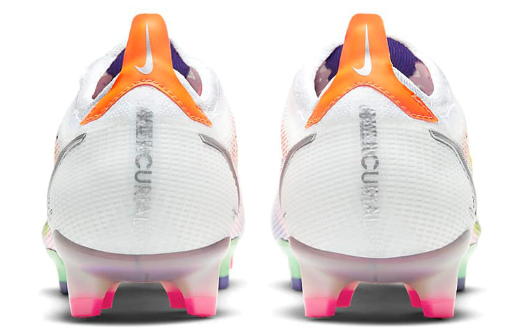 бутсы Nike Mercurial Vapor 14 FG (бело-цветные) — 白/彩 — фото 5