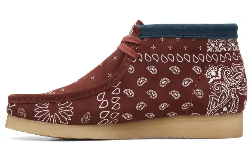 Clarks Wallabee Boots 'Paisley Brick' Women's