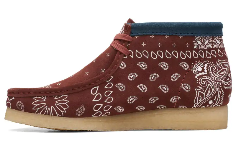 Clarks Wallabee Boots 'Paisley Brick' Women's