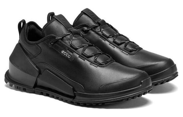 Ecco Striding 2.0 Series Leather Low top Casual Shoes Men's Black